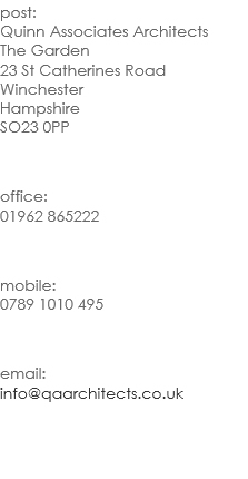 Contact Quinn Associates Architects